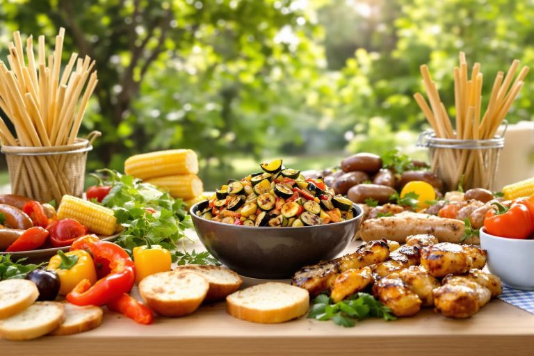 Caviar d’aubergine et de courgettes : l’accompagnement parfait pour vos grillades au barbecue.jpg