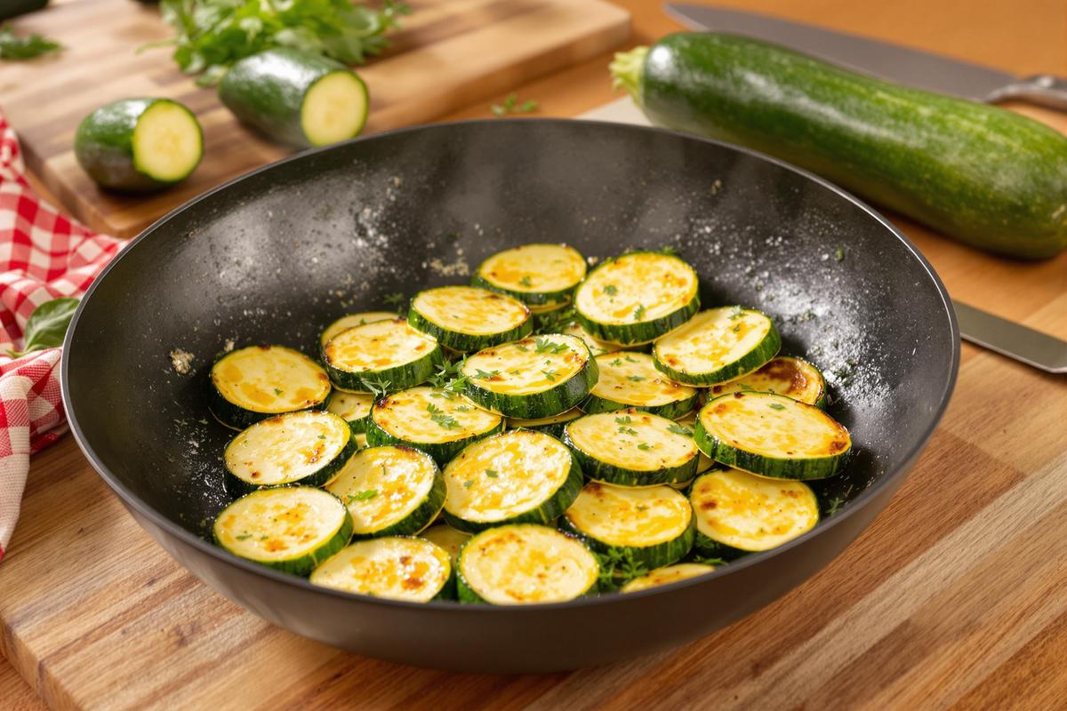 Comment cuire les courgettes à la poêle ? L’astuce toute bête d’une cuisinière pour éviter qu’elles ne brûlent.jpg
