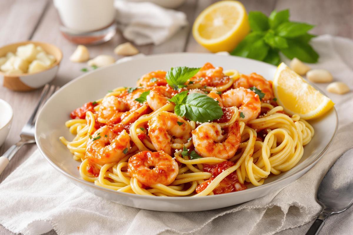 paccheri gambas : mariage italien-fruits de mer.jpg